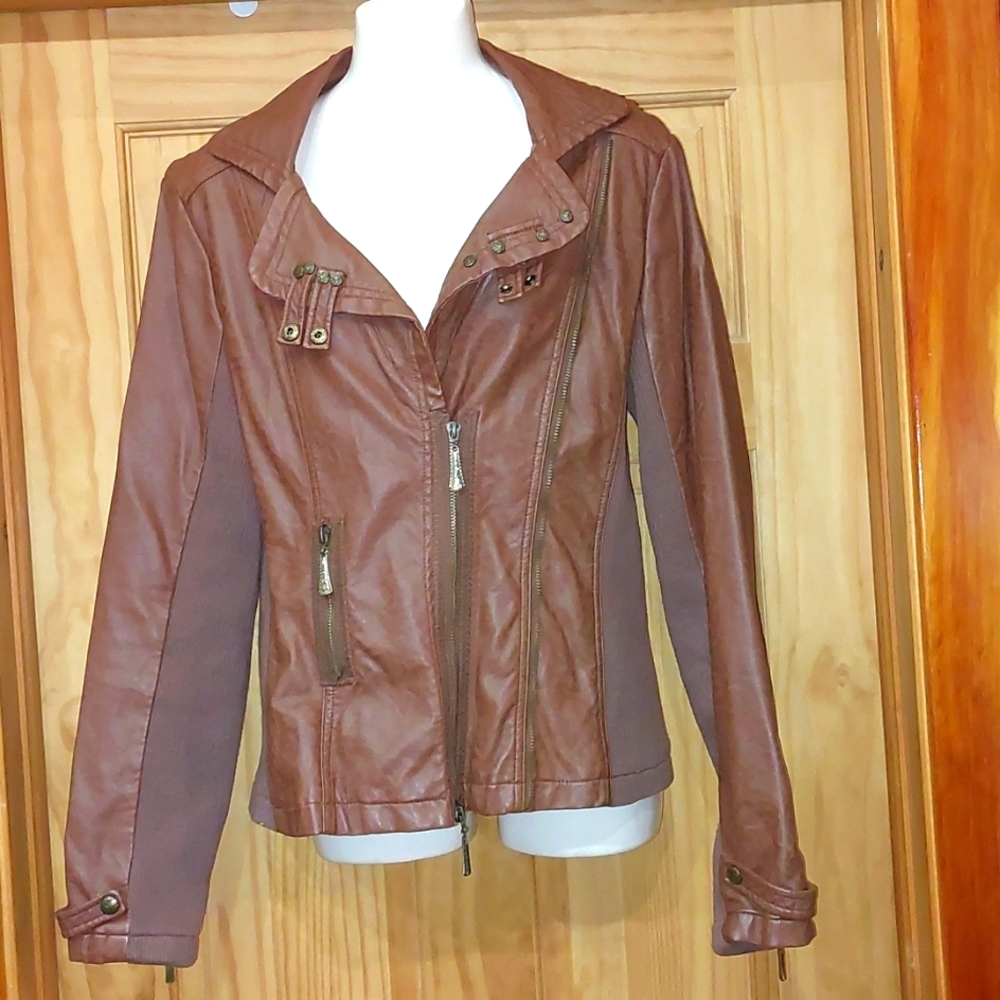 Faux Leather jacket